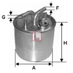filtru combustibil Sofima S4002NR