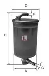 filtru combustibil Sofima S4072NR