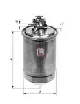 filtru combustibil Sofima S4425NR
