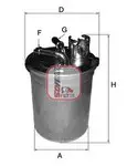 filtru combustibil Sofima S4451NR