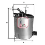 filtru combustibil Sofima S5394GC