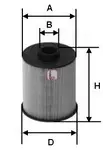 filtru combustibil Sofima S6006NE