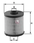 filtru combustibil Sofima S6020NE