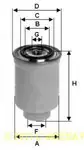 Filtru combustibil Uniflux XN290