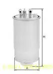 Filtru combustibil Uniflux XN504