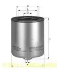 Filtru combustibil Uniflux XN56