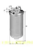 Filtru Combustibil Uniflux XN741