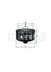 Filtru ulei Mahle Original OC404