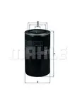 Filtru ulei Mahle Original OC582