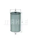 Filtru ulei Mahle Original OX30