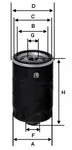 Filtru ulei Sofima S3462R
