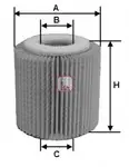 Filtru ulei Sofima S5056PE