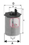 Filtru ulei Sofima S5141PE