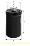Filtru ulei Uniflux XH123