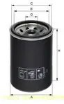Filtru ulei Uniflux XO2100