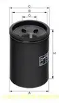 Filtru Ulei Uniflux XO550