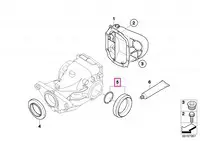 SIMERING DIFERENTIAL SPATE LA PLANETARA stanga/dr- O.E. BMW